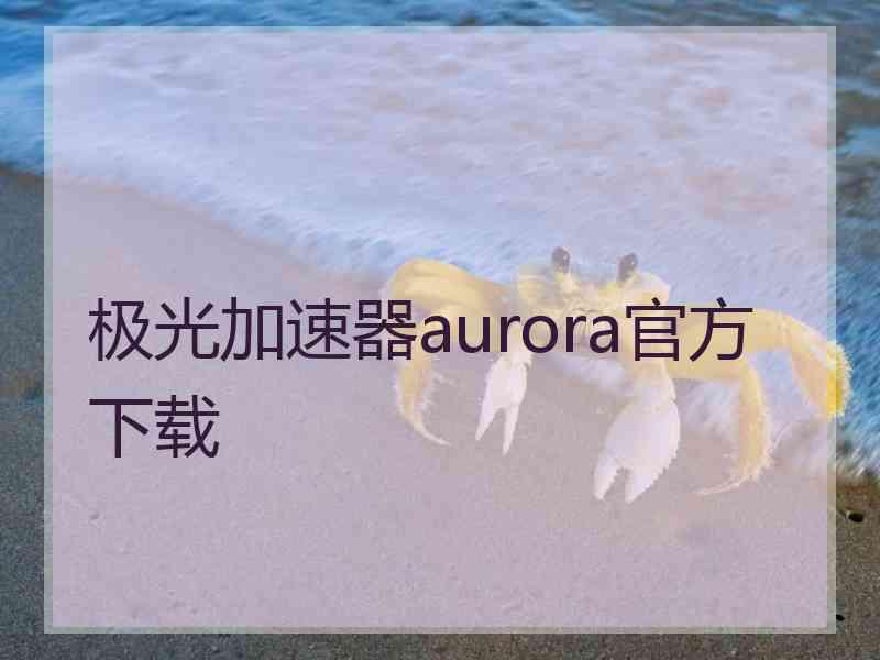 极光加速器aurora官方下载