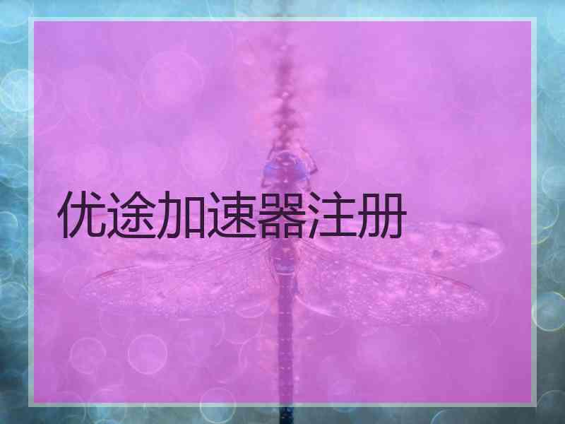 优途加速器注册