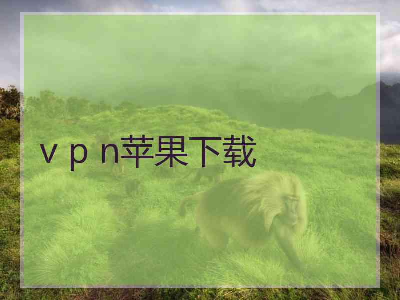 v p n苹果下载