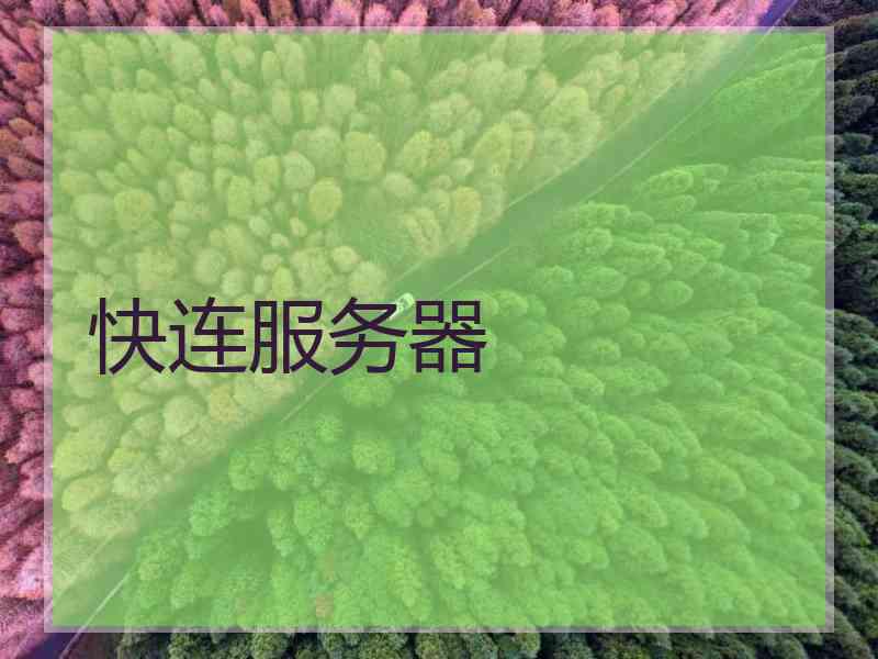 快连服务器
