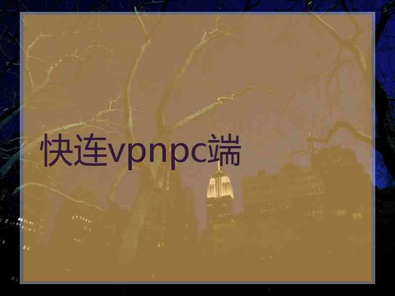 快连vpnpc端