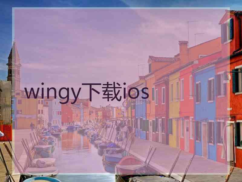 wingy下载ios