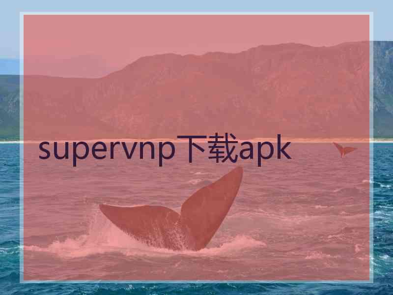 supervnp下载apk
