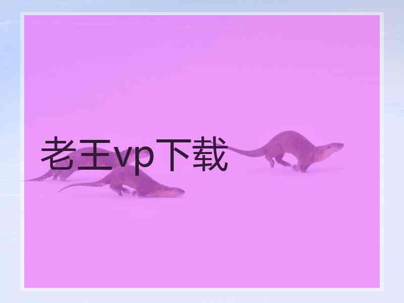 老王vp下载
