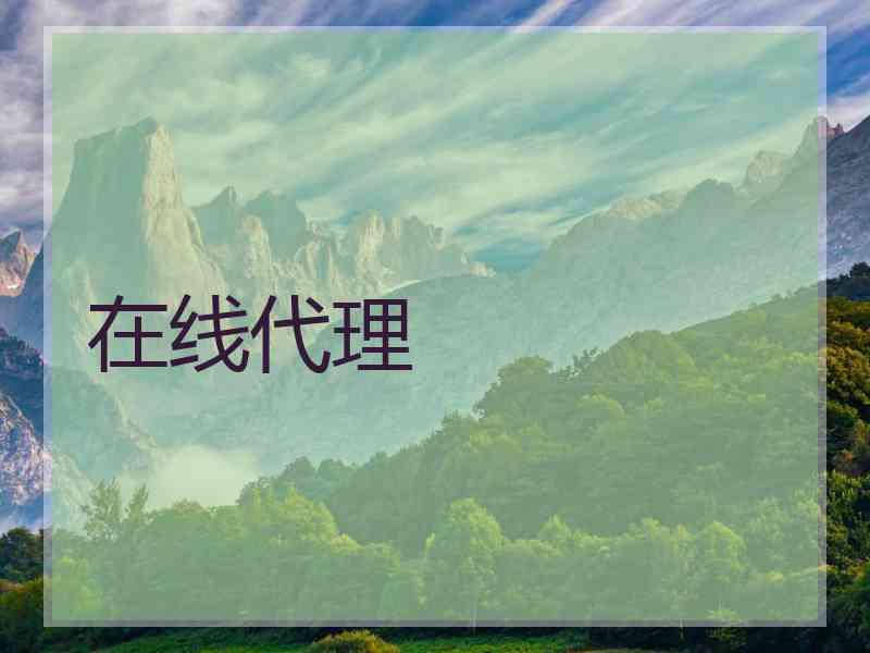 在线代理