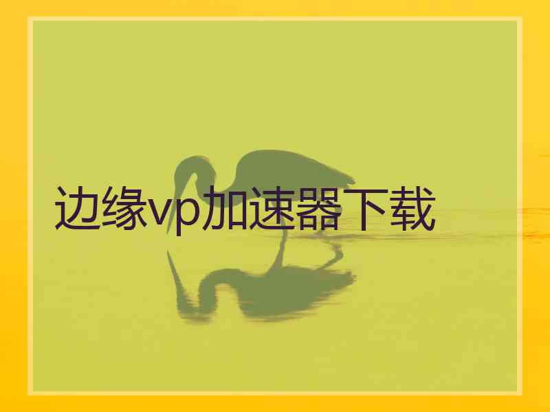 边缘vp加速器下载