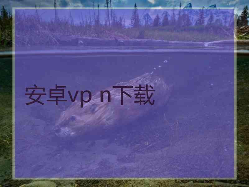 安卓vp n下载