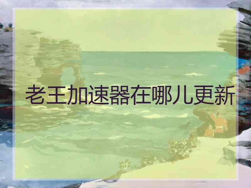 老王加速器在哪儿更新