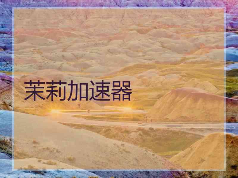 茉莉加速器
