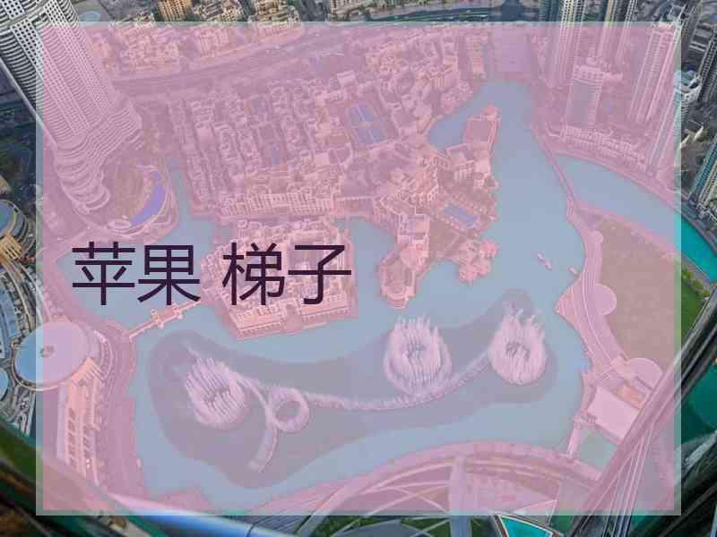 苹果 梯子