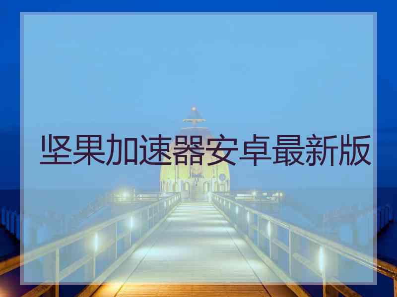 坚果加速器安卓最新版