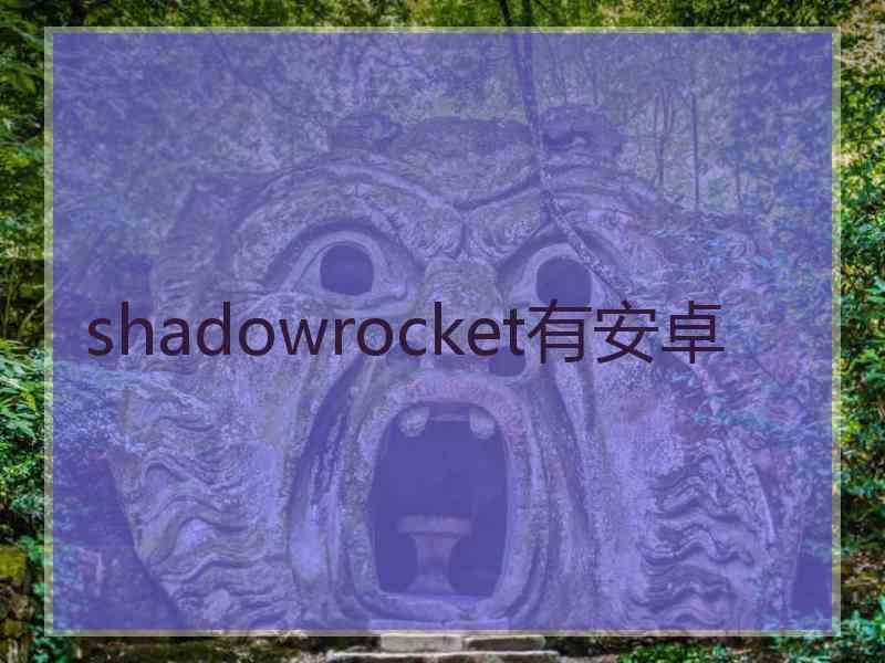 shadowrocket有安卓
