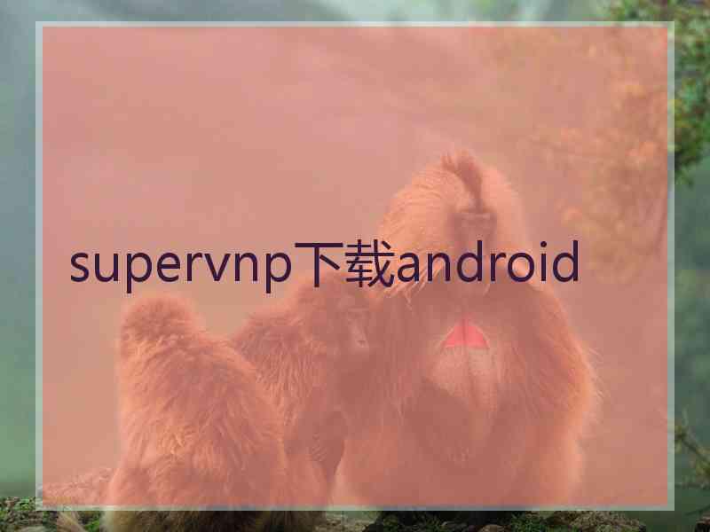 supervnp下载android