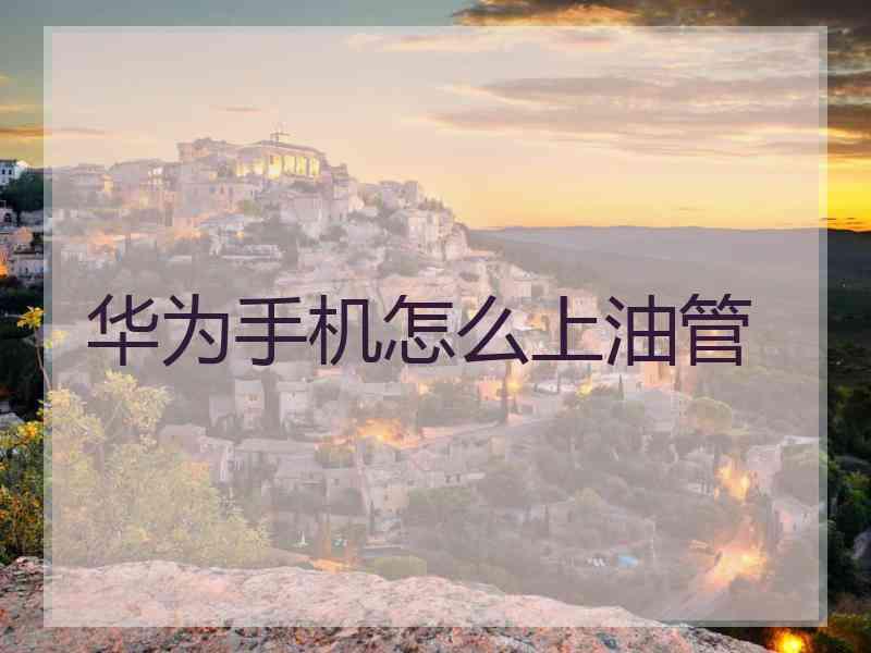 华为手机怎么上油管