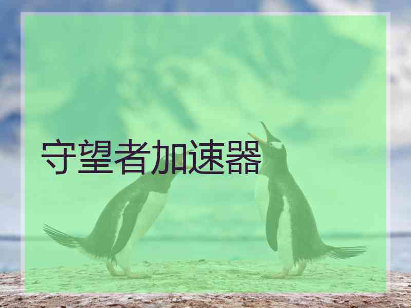 守望者加速器