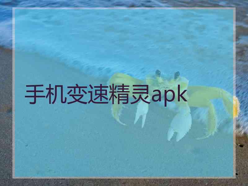 手机变速精灵apk