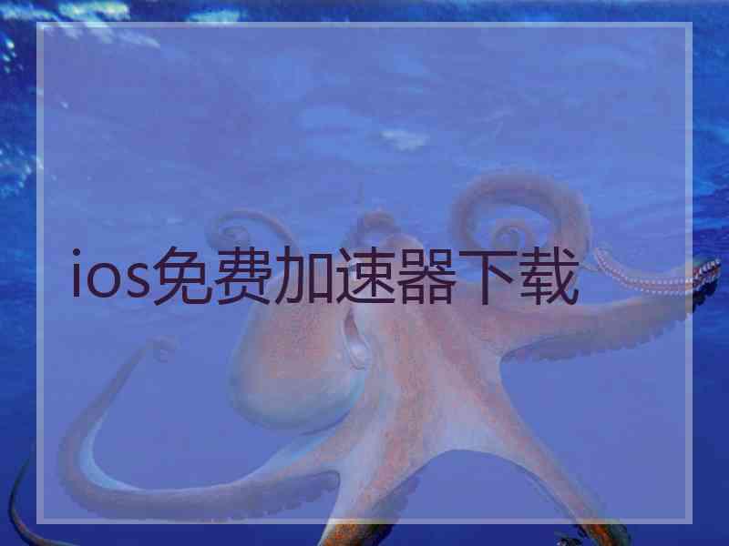ios免费加速器下载