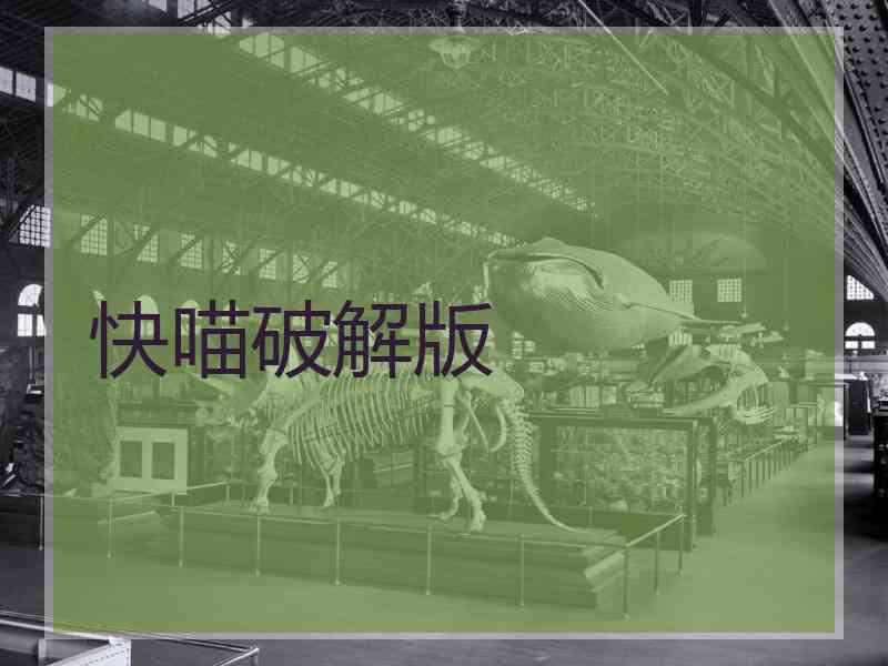 快喵破解版